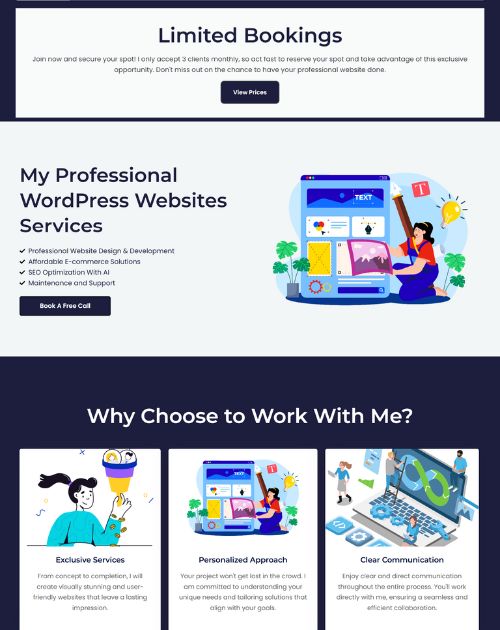 Freelance website